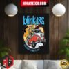 Blink-182 Poster For Show On June 30 2024 Petco Park San Diego Ca Home Decor Poster Canvas