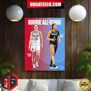 Caitlin Clark And Angel Reese Have Been Named WNBA All-Stars Home Decor Poster Canvas