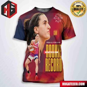 Caitlin Clark Set A WNBA All Star Game Rookie Record With 10 Assists All Over Print Shirt