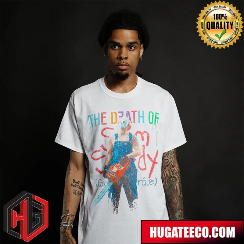 Eminem The Death Of Slim Shady Coup De Grace Chainsaw Front Merchandise T-Shirt