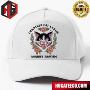 Kamala Harris Childless Cat Ladies Against Fascism Hat-Cap