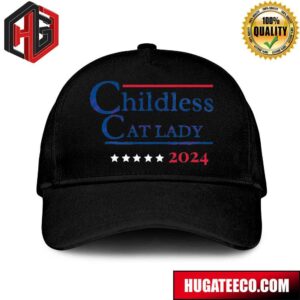 Childless Cat Lady 2024 Election Hat-Cap