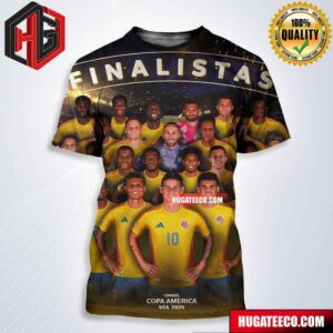 Colombia The National Team That Reached 28 Games Undefeated Has Gone To The Grand Final Of The Conmebol Copa America 2024 All Over Print Shirt