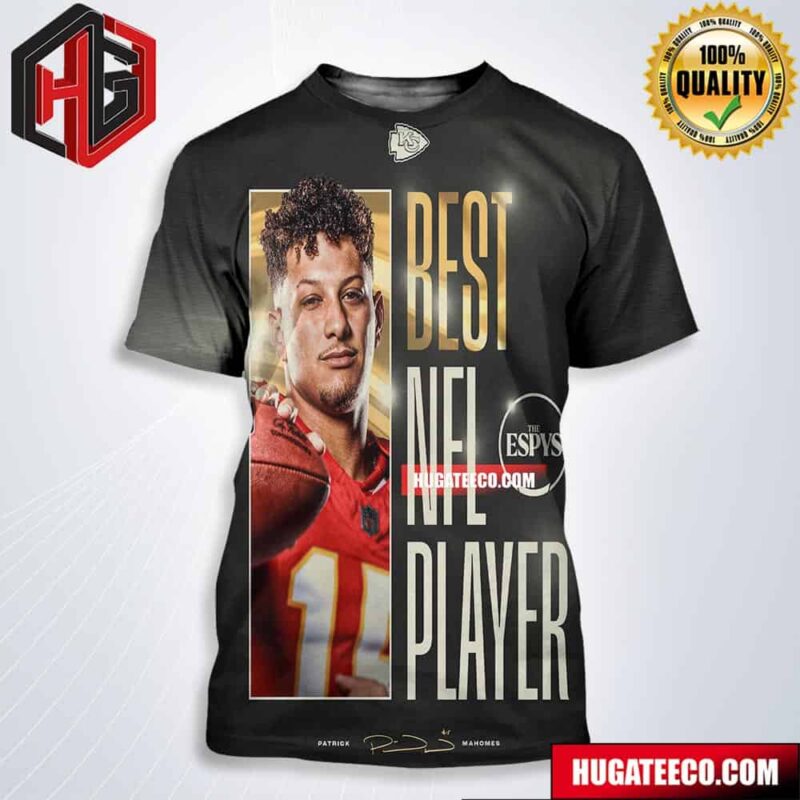Congrats Patrick Mahomes II Qb1 Is Best NFL Player The Espys All Over Print Shirt
