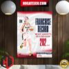 Dominant Double-Doubles From Caitlin Clark And Nalyssa Smith Indiana Fever At Dallas WNBA Poster Canvas