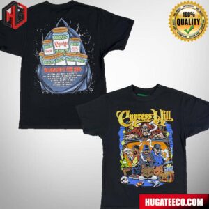 Cypress Hill We Legalized It Tour 2024 Schedule Date Unisex Two Sides Merch Unisex T-Shirt
