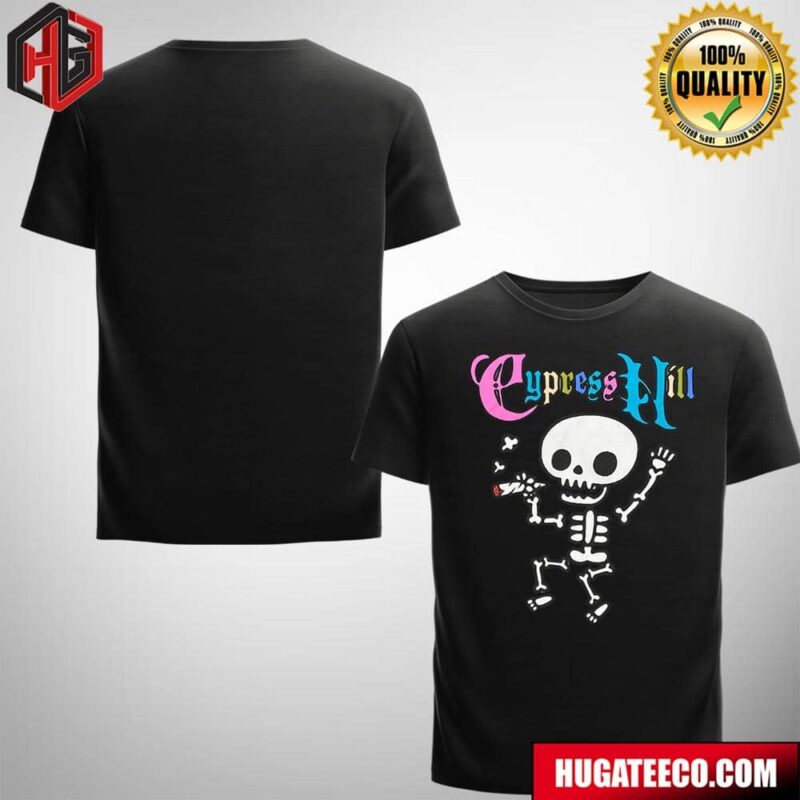Cypress Hill We Legalized It Tour 2024 Soloman Skeleton Merchandies Unisex T-Shirt