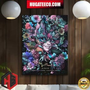Dave Mathews Band On June 29 2024 At The Ruoff Music Center In Noblesville Indiana Colors 1 Art By N C Winters Home Decor Poster Canvas