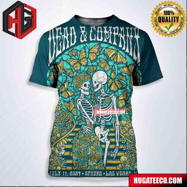 Dead And Company Dead Forever On July 11 2024 At Sphere In Las Vegas Nv All Over Print Shirt