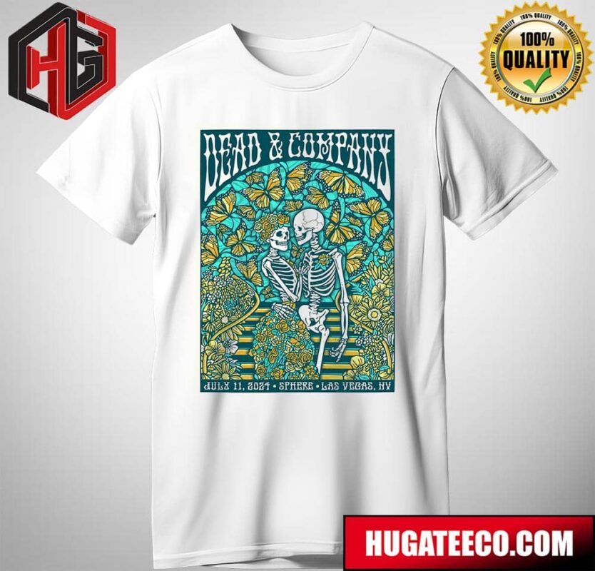 Dead And Company Dead Forever On July 11 2024 At Sphere In Las Vegas Nv T-Shirt