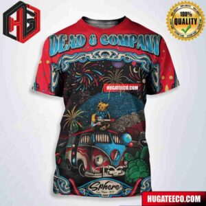 Dead And Company Happy Fourth Day Of July Show At Sphere Las Vegas Nv On July 4th 2024 All Over Print Shirt
