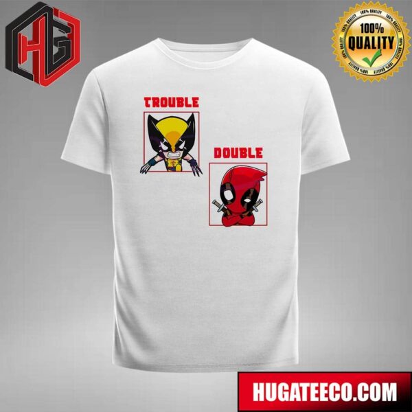 Deadpool And Wolverine Double Trouble T-Shirt