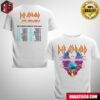 Def Leppard Summer Stadium Tour 2024 Timeline Two Sides Merchandise T-Shirt