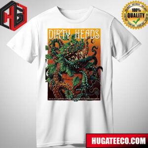 Dirty Heads Merch Poster Northwell Health At Jones Beach Theater in Wantagh New York On July 20 2024 Merch T-Shirt