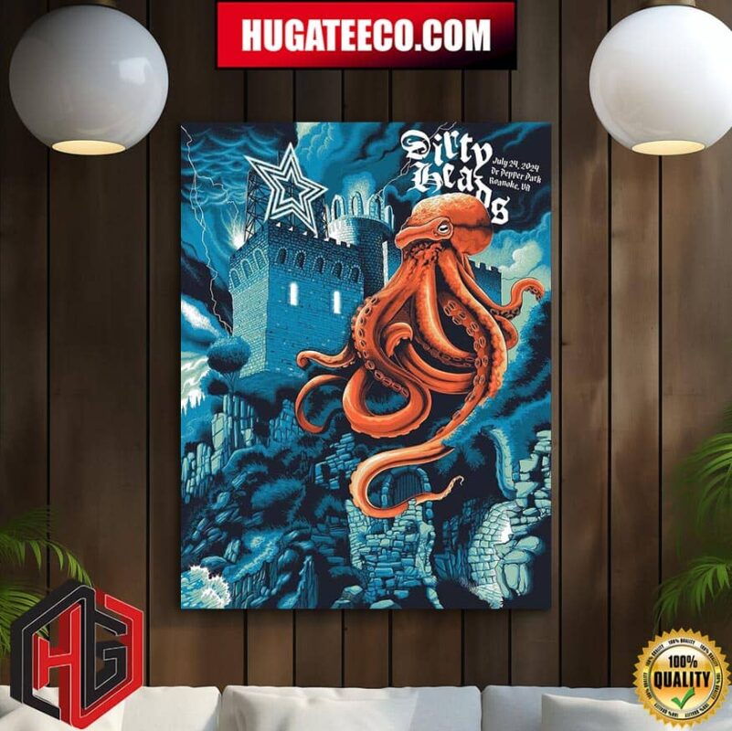 Dirty Heads Shows In Roanoke Va On July 24 2024 Home Decor Poster Canvas