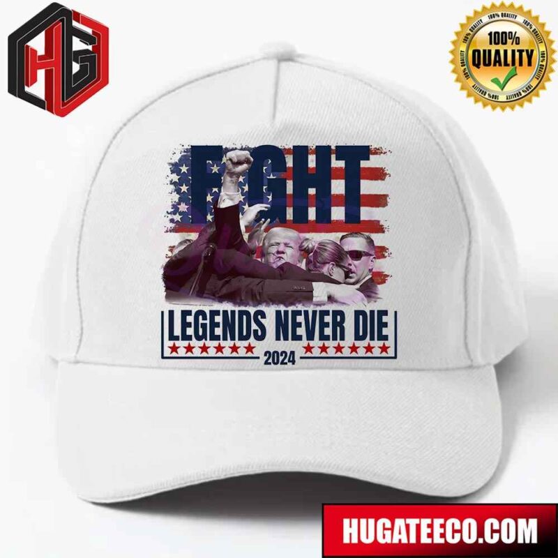 Donald Trump Fight Legends Never Die 2024 Classic Cap