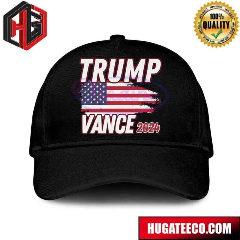 Donald Trump Vance 2024 Flag Maga Hat Cap
