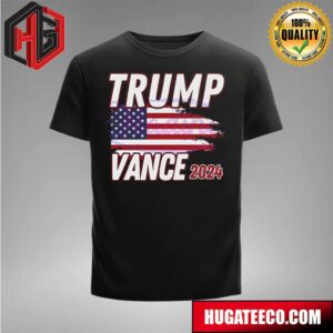 Donald Trump Vance 2024 Flag Maga Shirt