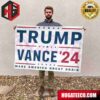 Donald Trump Vance 2024 Republican Make America Great Again Garden House Flag