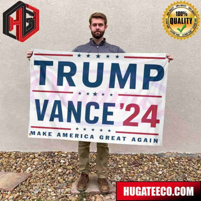Donald Trump Vance 24 JD Vance MAGA Garden House Flag