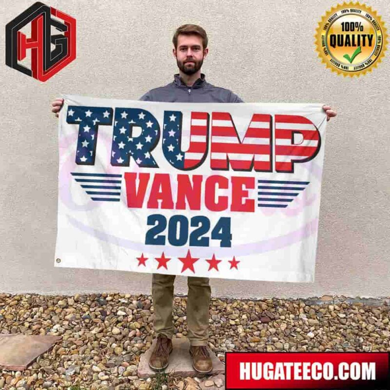 Donald Trump Vance 24 RNC Vice President Garden House Flag