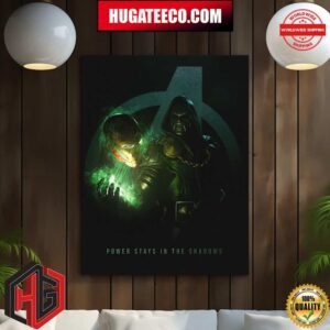Doom Is Coming Avengers Doomsday Power Stays In The Shadows Robert Downey Jr As Doctor Doom Home Decoration Poster Canvas