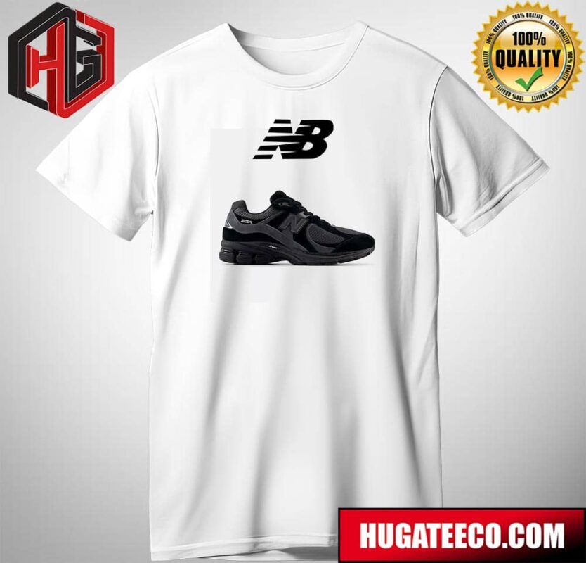 Dropped via New Balance US New Balance 2002R Black Magnet Sneaker T-Shirt