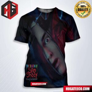 Eminem The Death Of Slim Shady Coup De Grace Official Cover On July 12th 2024 All Over Print Shirt