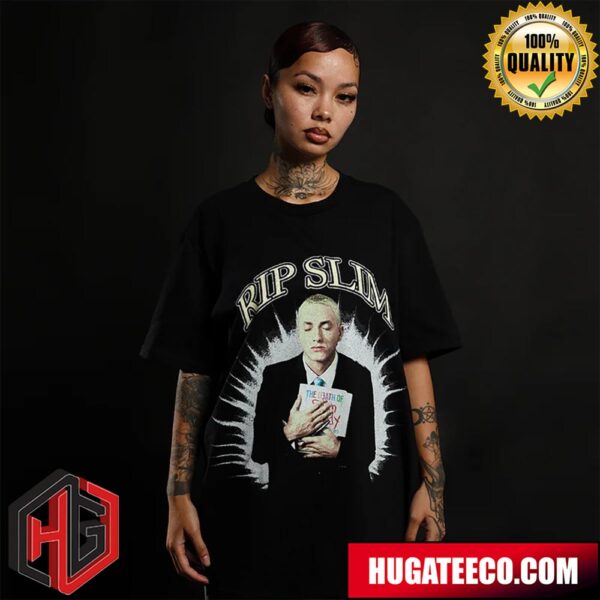 Eminem The Death Of Slim Shady Coup De Grace Rip Slim Front Merchandise T-Shirt
