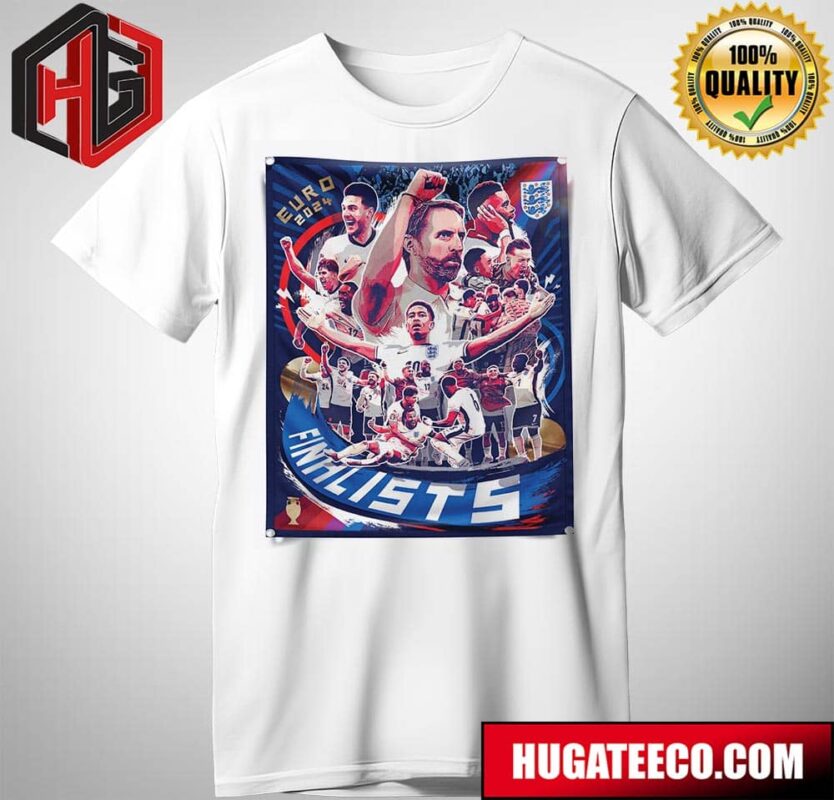 England Football Our Three Lions Our Euro 2024 Finalists T-Shirt