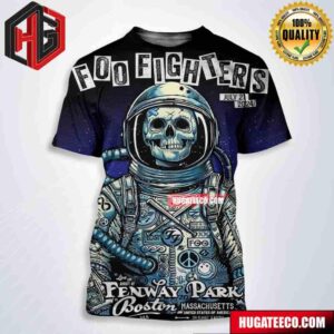 Foo Fighters Show At Fenway Park In Boston Massachusetts The United States Of America On Planet Earth On July 21 2024 All Over Print Shirt
