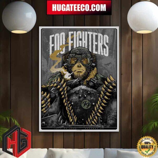 Foo Fighters Show At Hersheypark Stadium In Hershey Pa On July 23 2024 Are You Ready Home Decor Poster Canvas