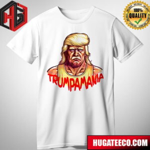 Funny Donald Trump Trumpamania Hulk Hogan Wrestler PNG T-Shirt