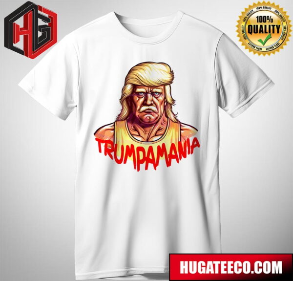 Funny Donald Trump Trumpamania Hulk Hogan Wrestler PNG T-Shirt