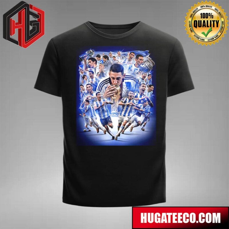 Gracias Angel Fabian Di Maria Argentina Copa Mundial Fifa 2024 Copa Amrica Champion T-Shirt