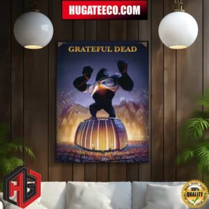Grateful Dead Concert Series At Madison Square Garden Back In 89 Home Decor Poster Canvas