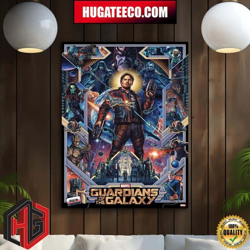 Guardians Of The Galaxy By Ise Ananphada And Batman By Phantom City Creative Home Decor Poster Canvas