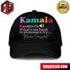 Retro Childless Cat Lady Votes For Women Kamala Harris Hat-Cap