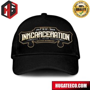 Inkcarceration 2024 Music And Tatto Festival On July 19-21 In Mansfield OH At Ohio State Reformatory Hat-Cap