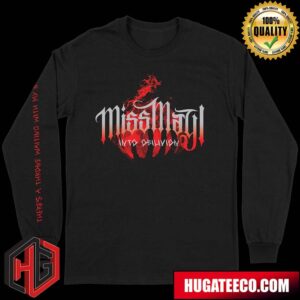 Miss May I Into Oblivion Merchandise All Over Print Long Sleeve Shirt