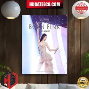 Jisoo Poster For Blackpink Born Pink Tour Film 2024 In Cinemas Fan Gift Home Decoration Poster Canvas