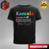 Kamala Harris Childless Cat Lady Running The World T-Shirt