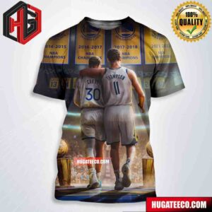 Klay Thompson Golden State Warriors Legend End Of An Era All Over Print Shirt