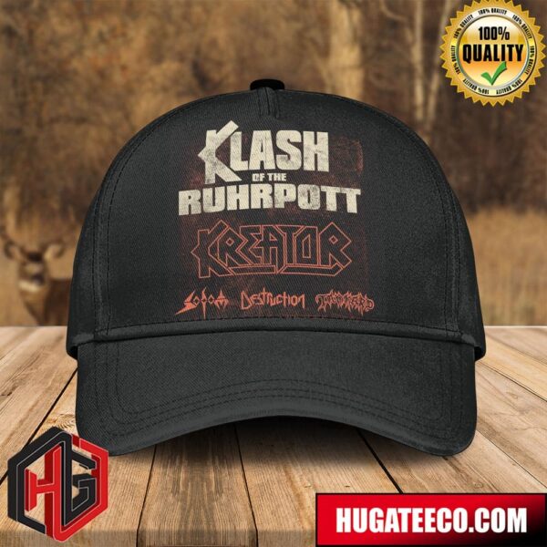 Kreator Klash of The Ruhrpott On 20 07 2024 At Amphitheater Gelsenkirchen Merchandise Hat-Cap
