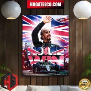 Lewis Hamilton What A Drive What A Driver F1 British Grand Prix Home Decor Poster Canvas