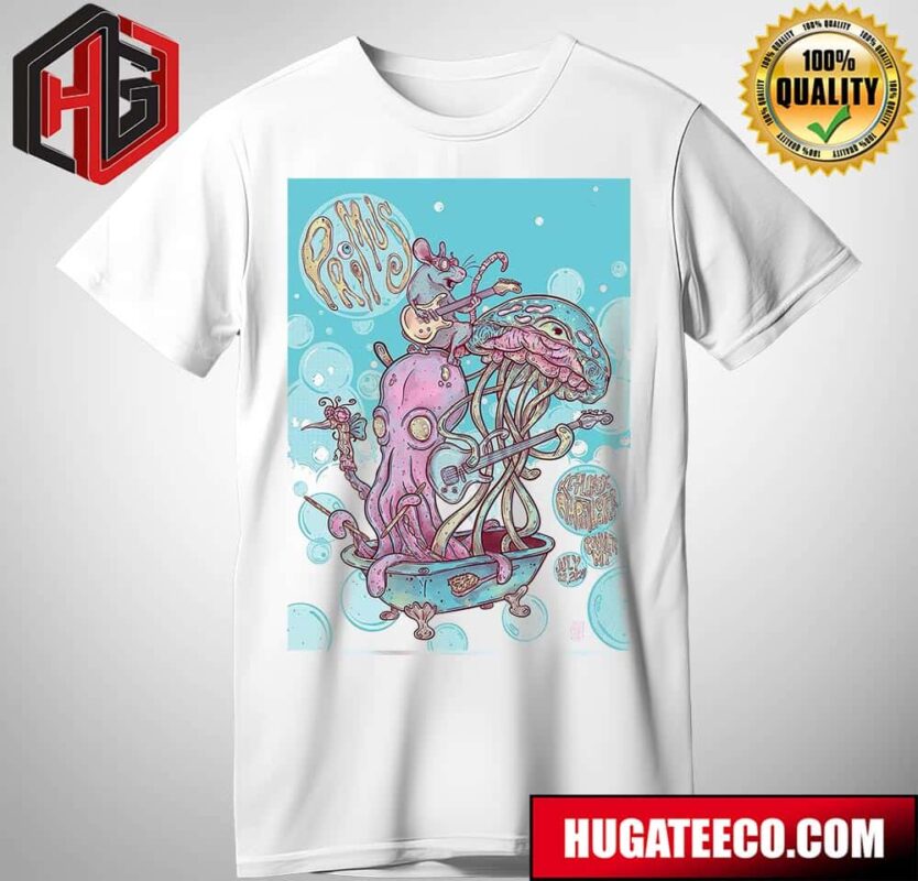 Limited Edition Poster For Primus Tonight?s Show In Bonner MT On July 22 2024 T-Shirt