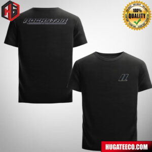 Lisa Blackpink Rockstar Logo Merch Two Sides T-Shirt