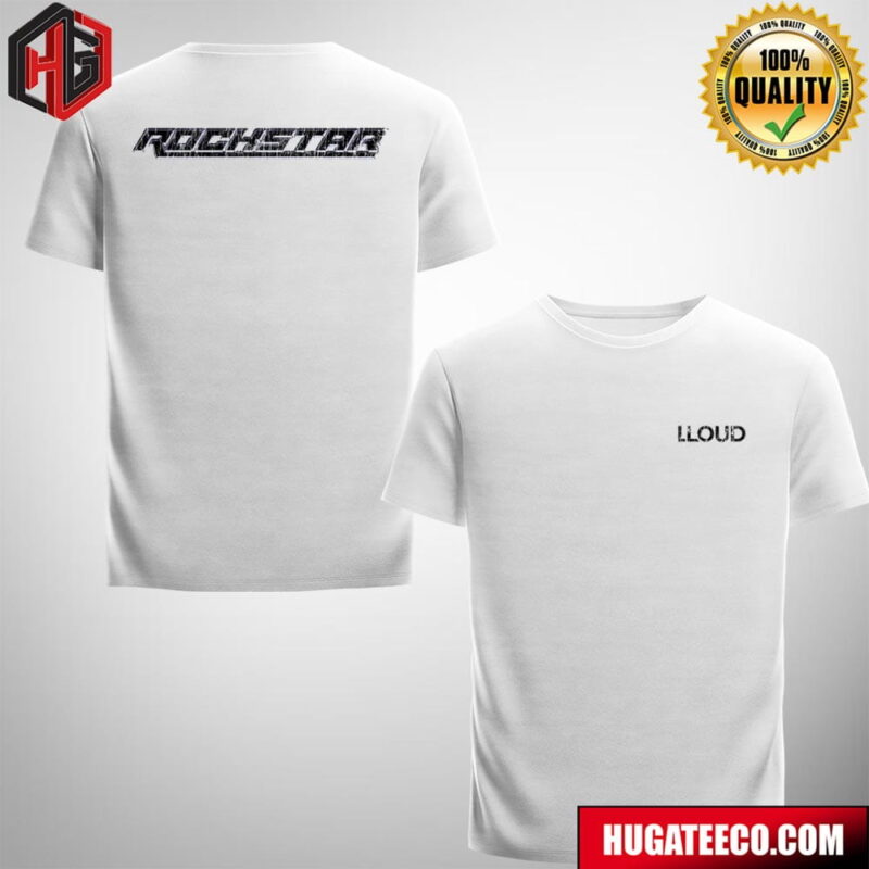 Lisa Blackpink Rockstar Logo Merchandise Two Sides T-Shirt