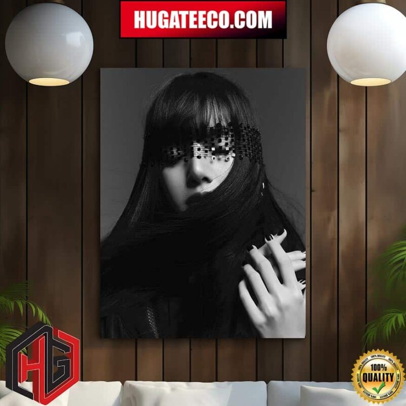 Lisa Blackpink X Louis Vuitton Lisa Lv Brand Ambassador Home Decor Poster Canvas