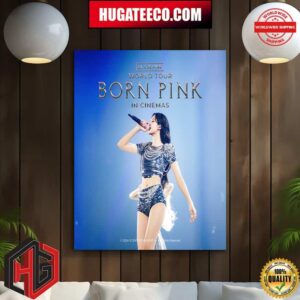 Lisa Poster For Blackpink Born Pink Tour Film 2024 In Cinemas Fan Gift Home Decoration Poster Canvas